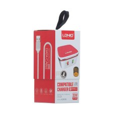 СЗУ Type-C на 2 USB 2.4A A2405Q LDNIO (гарантия 2 недели)